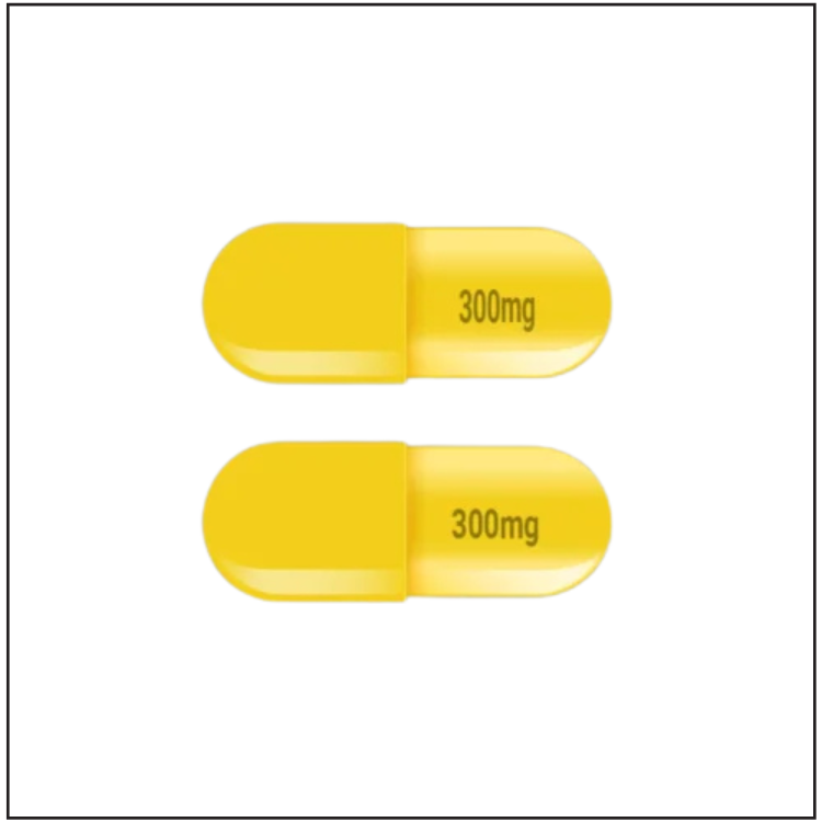 Gabapentin 300mg 1 Gabapentin 300mg